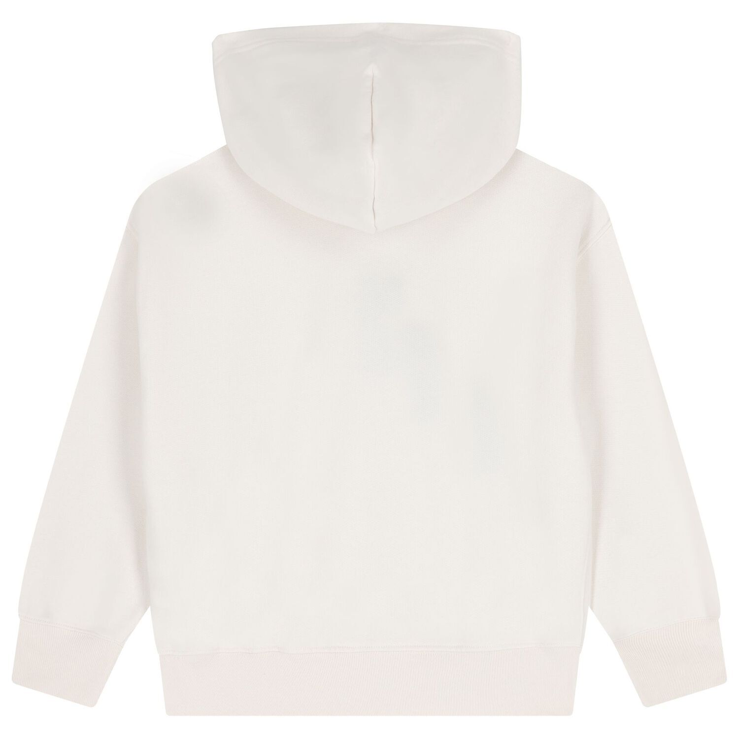 Girls Ivory Logo Polo Bear Hooded Top, 1, hi-res