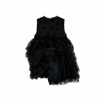 Girls Black Tulle Dress