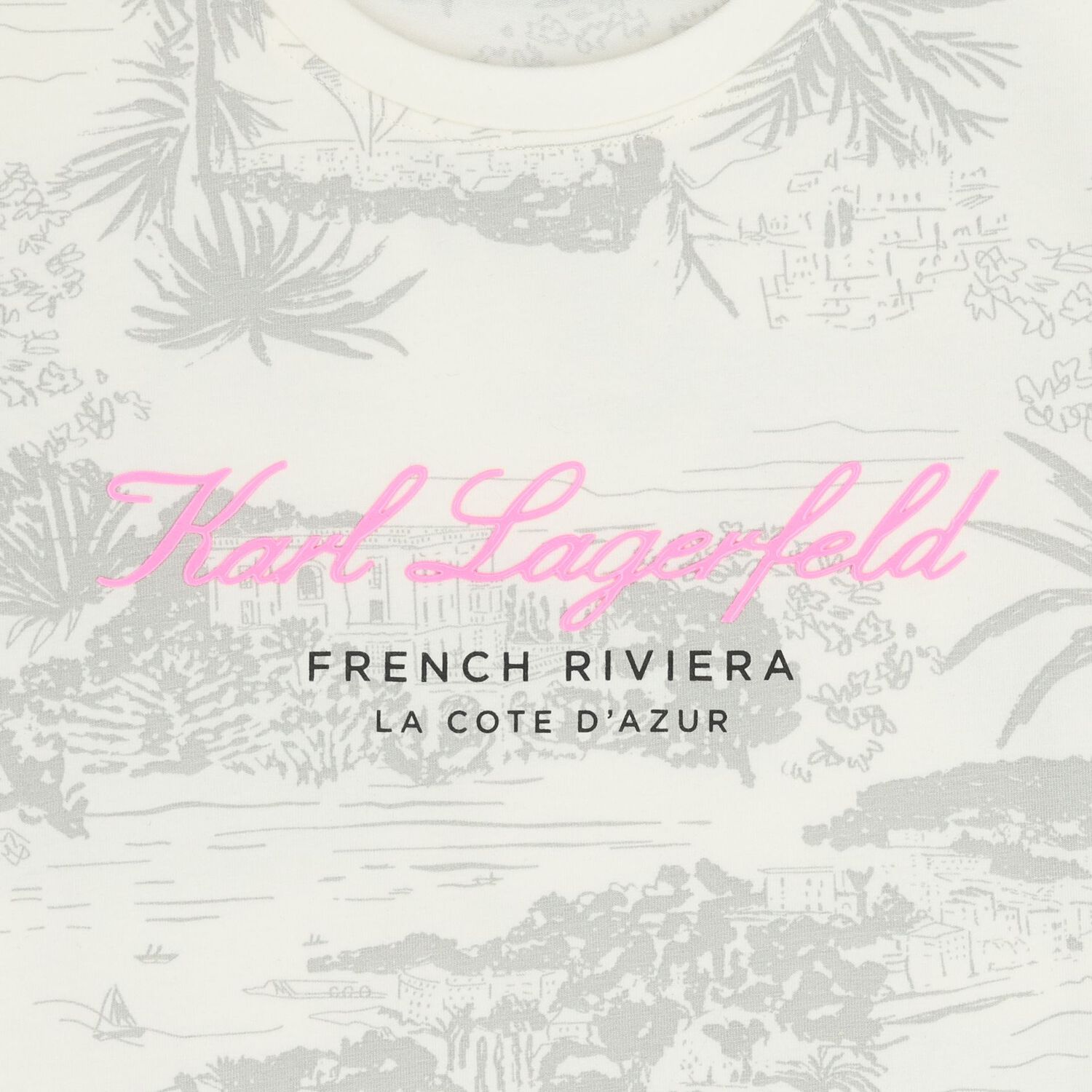 Girls Ivory Logo T-Shirt, 1, hi-res