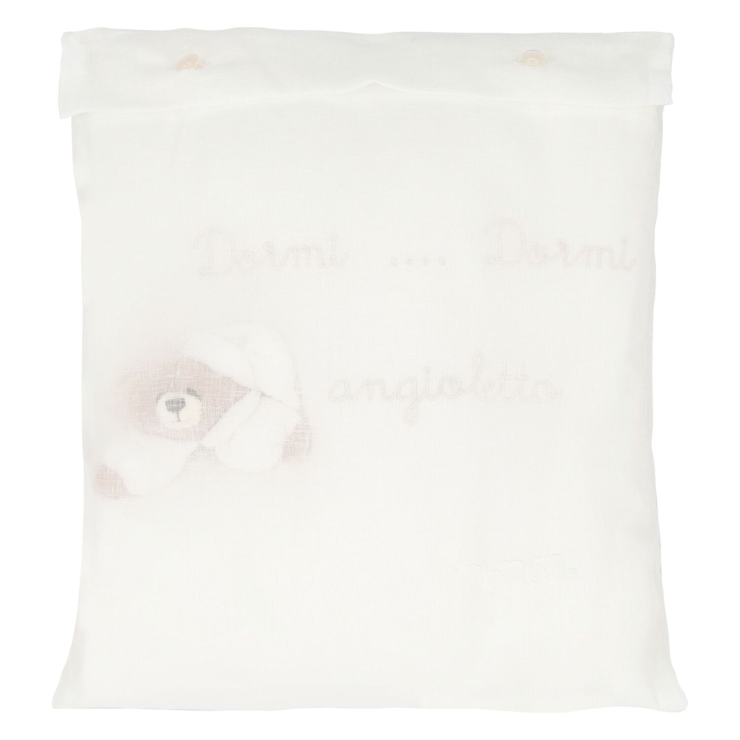 بطانية أطفال بلون العاج بتصميم دب تيدي , 1, hi-res image number null