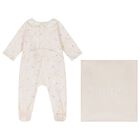 Baby Girls Pink Logo Babygrow Gift Set, 1, hi-res