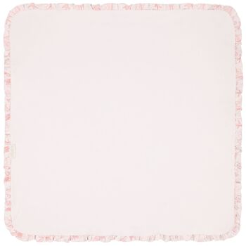 Baby Girls Pink Coral Shells Blanket
