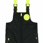 بنطلون تزلج بالشعار باللون الاسود للاولاد, 1, hi-res