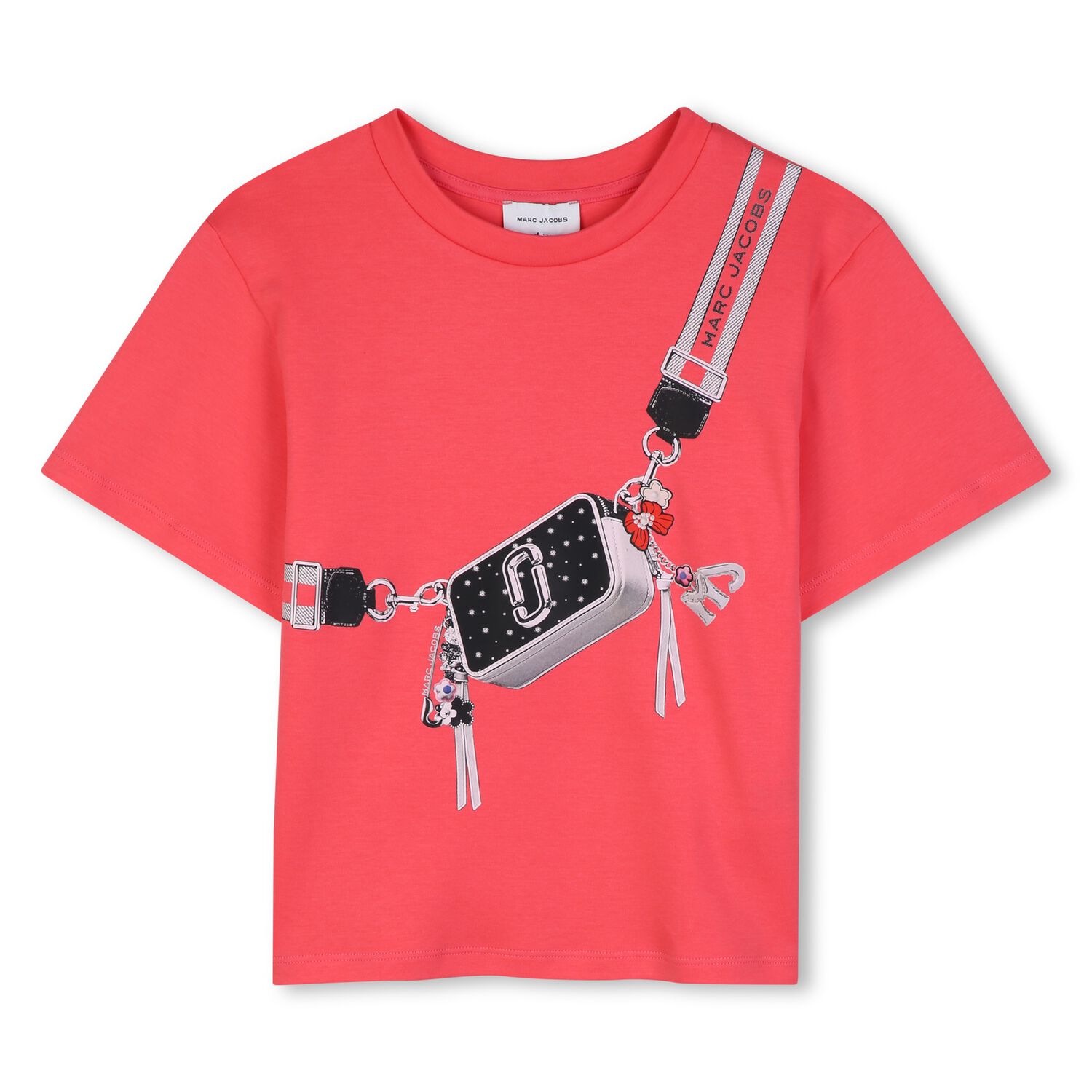 Girls Red Bag T-Shirt, 1, hi-res