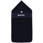 Navy Blue Logo Baby Nest, 1, hi-res