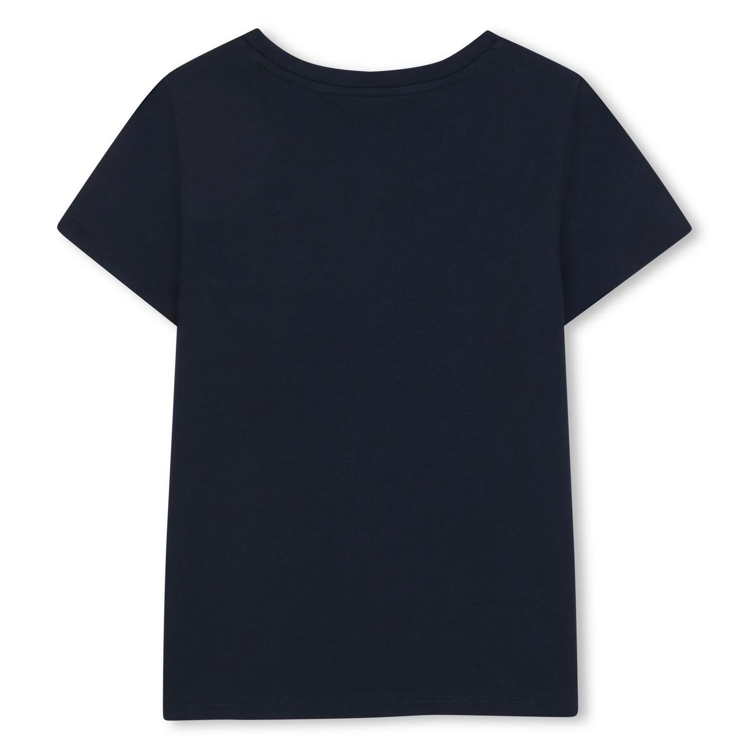 Girls Navy Blue Logo T-Shirt, 2, hi-res