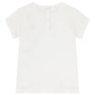 Girls Pink & Ivory Camouflage Trousers Set, 1, hi-res