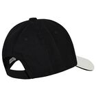White & Black Logo Cap, 1, hi-res