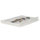 Ivory Teddy Bear Logo Baby Blanket, 1, hi-res