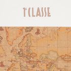 بطانية أطفال بنقشة خريطة جغرافية باللونين العاجي والبيج, 1, hi-res