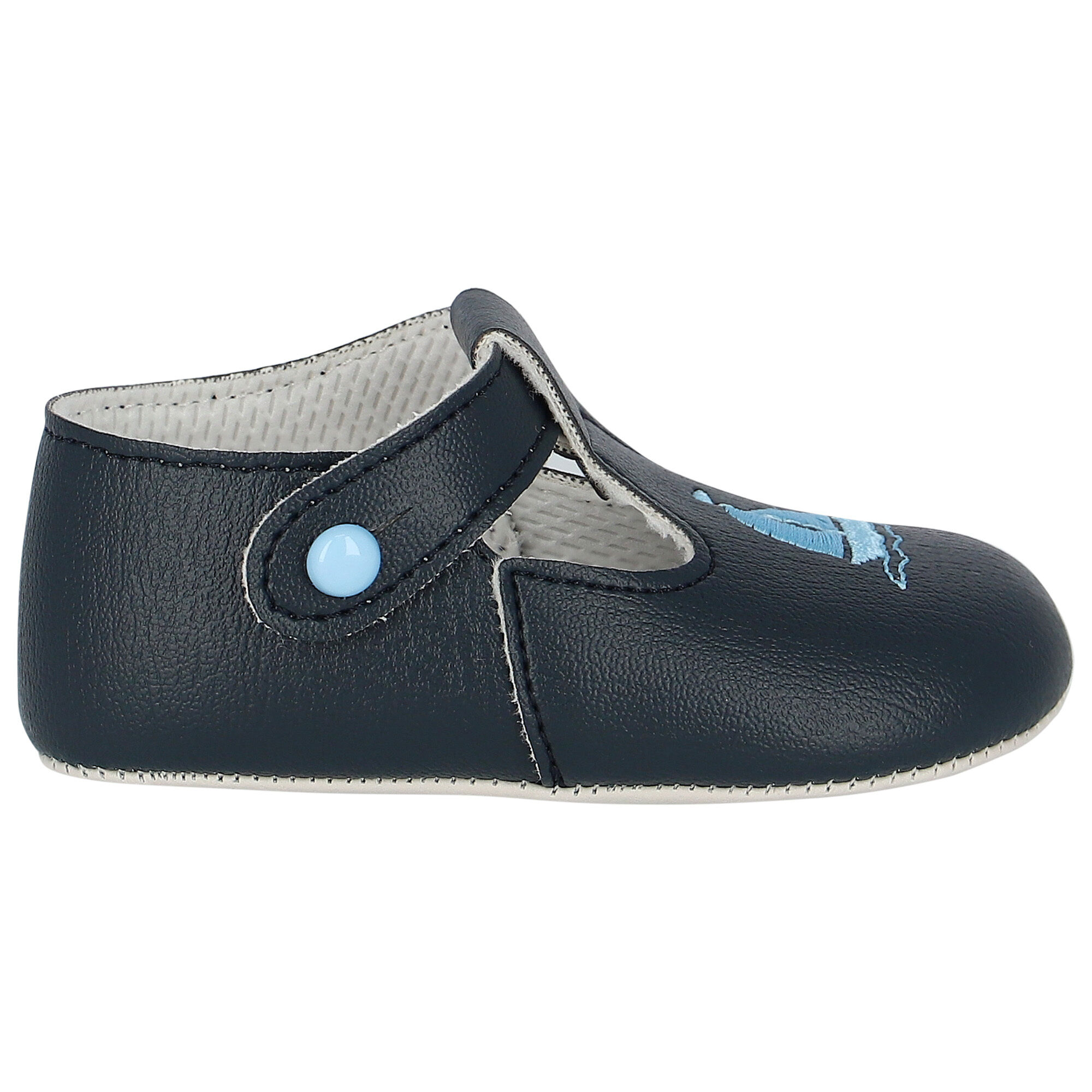 Navy blue cheap infant shoes