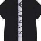 Girls Black Logo T-Shirt, 1, hi-res