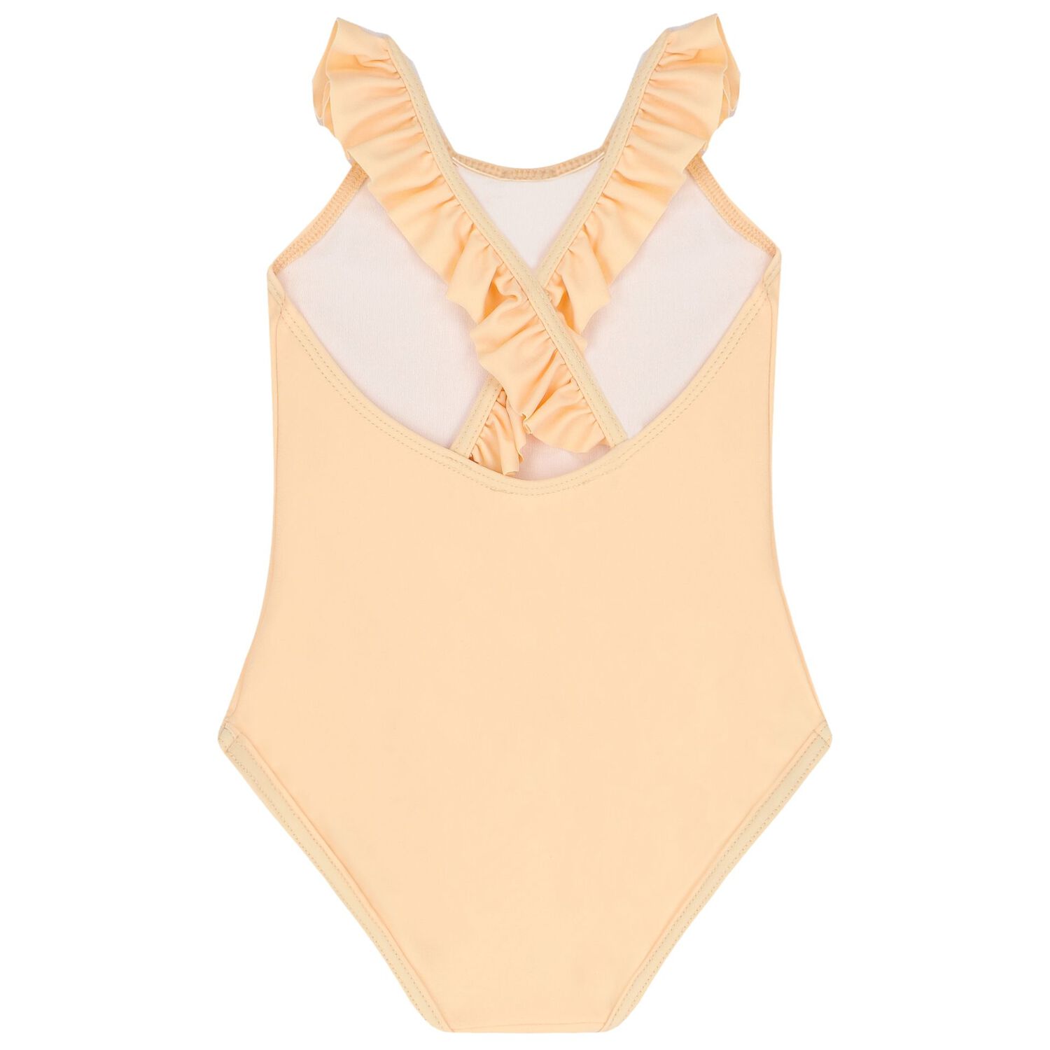 Younger Girls Pink Logo Swimsuit, 1, hi-res image number null