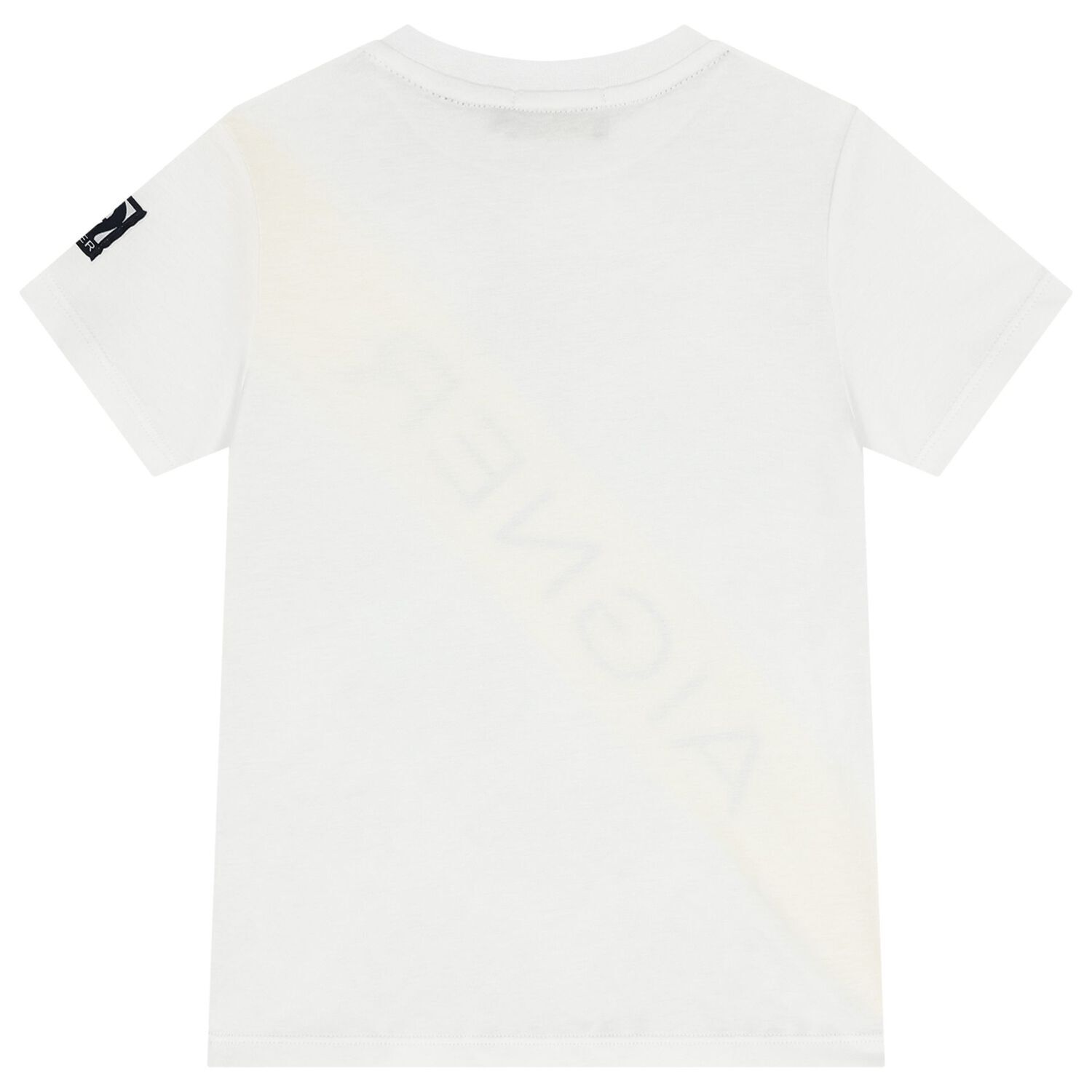 Boys White & Yellow Logo T-Shirt, 1, hi-res image number null