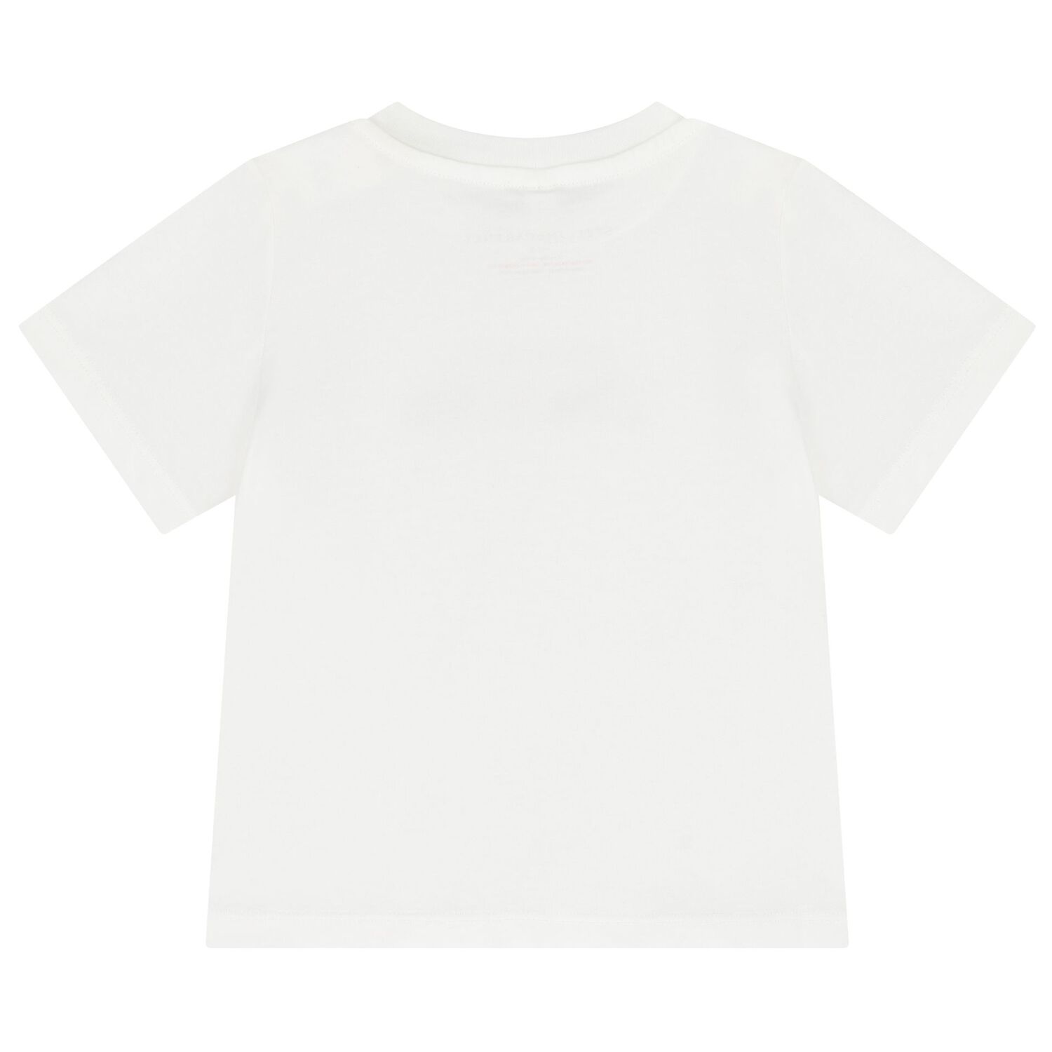 Younger Boys Ivory Horse Logo T-Shirt, 1, hi-res