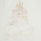Baby Girls Ivory Princess Castle Padded Blanket, 1, hi-res