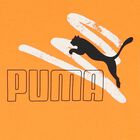 تيشيرت أولاد بالشعار باللون البرتقالى, 2, hi-res