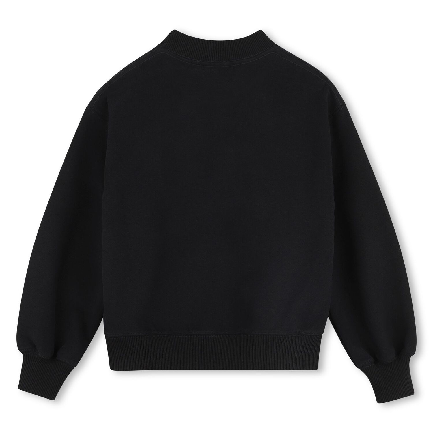 Girls Mini Me Black Flamingo Logo Sweatshirt, 1, hi-res