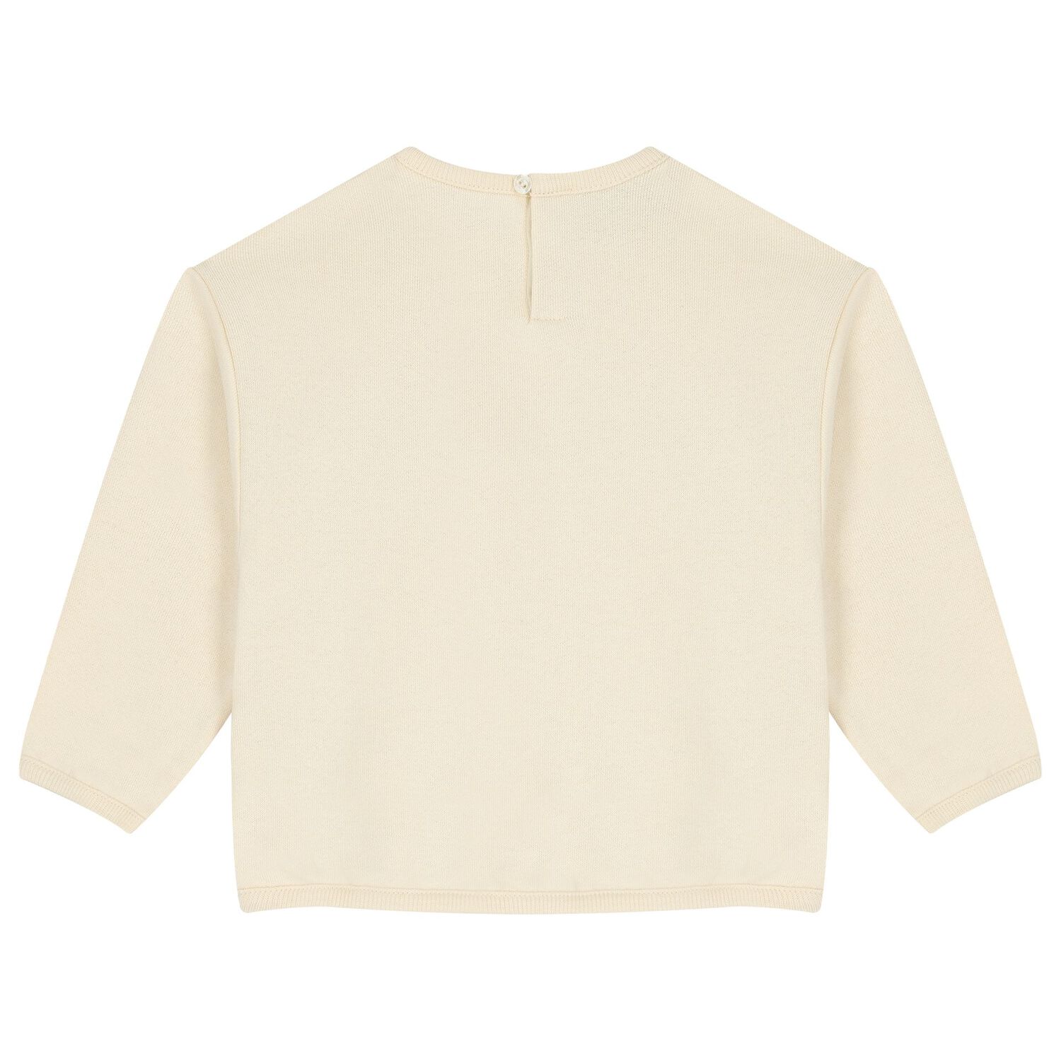 Ivory Web Striped Sweatshirt, 1, hi-res