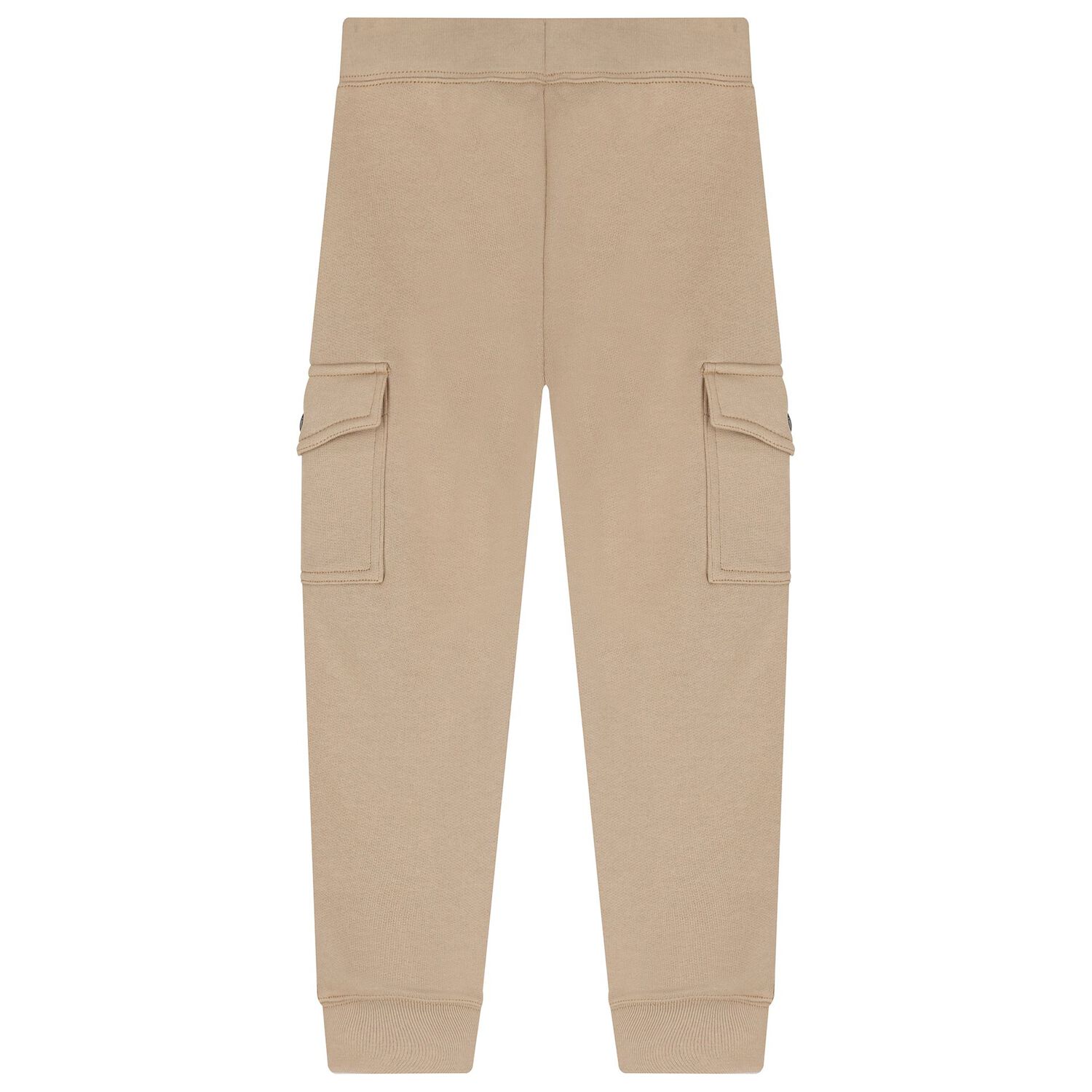 Boys Beige Logo Joggers, 1, hi-res image number null