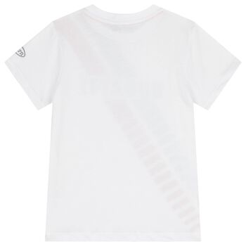 Boys White Logo T-Shirt
