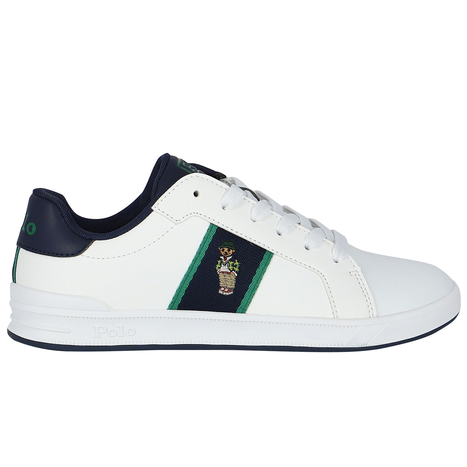 حذاء أولاد بولو باللون الأبيض, 1, hi-res
