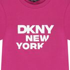 Girls Pink Logo T-Shirt, 3, hi-res