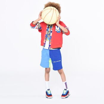 Boys Blue Logo Shorts