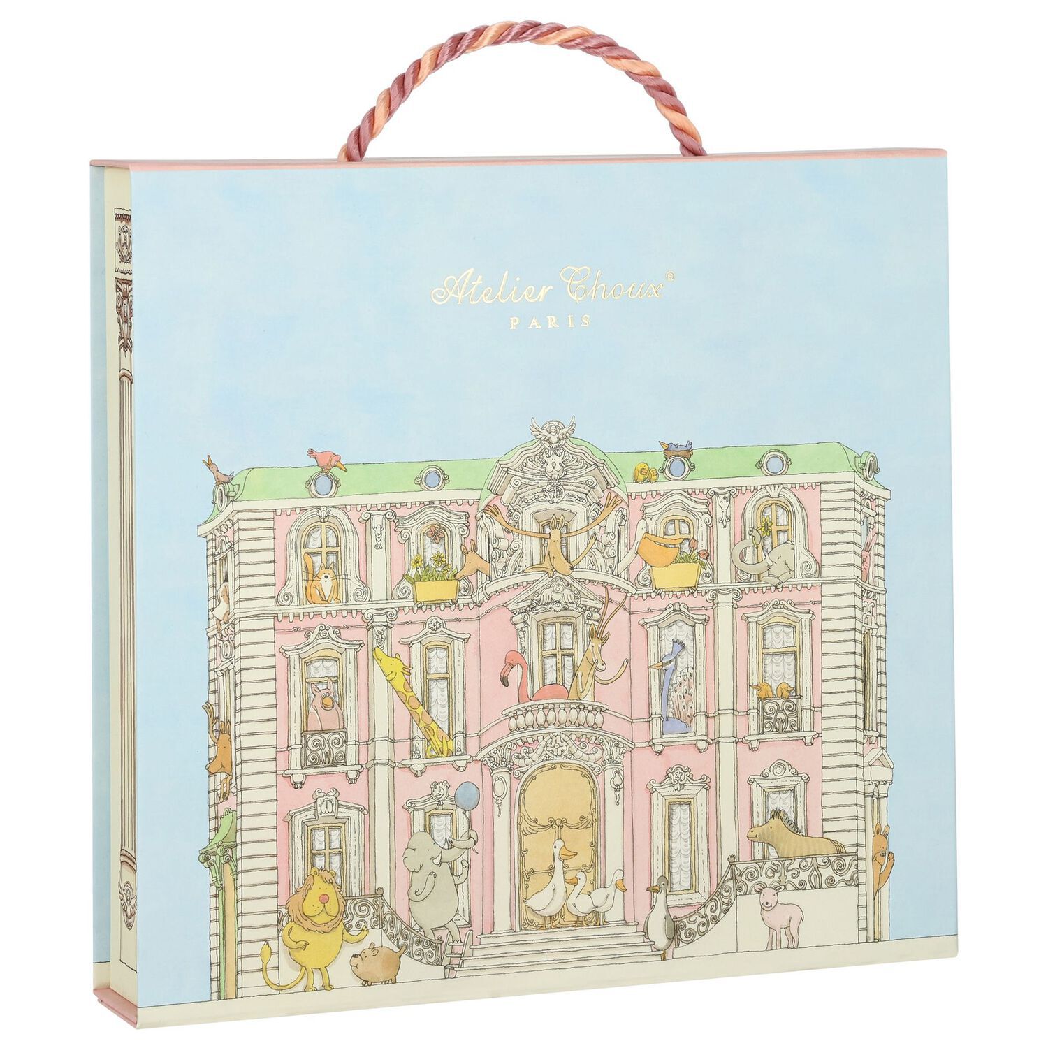 طقم أولاد هدايا أفرول بالشعار باللون الأبيض والأزرق , 2, hi-res