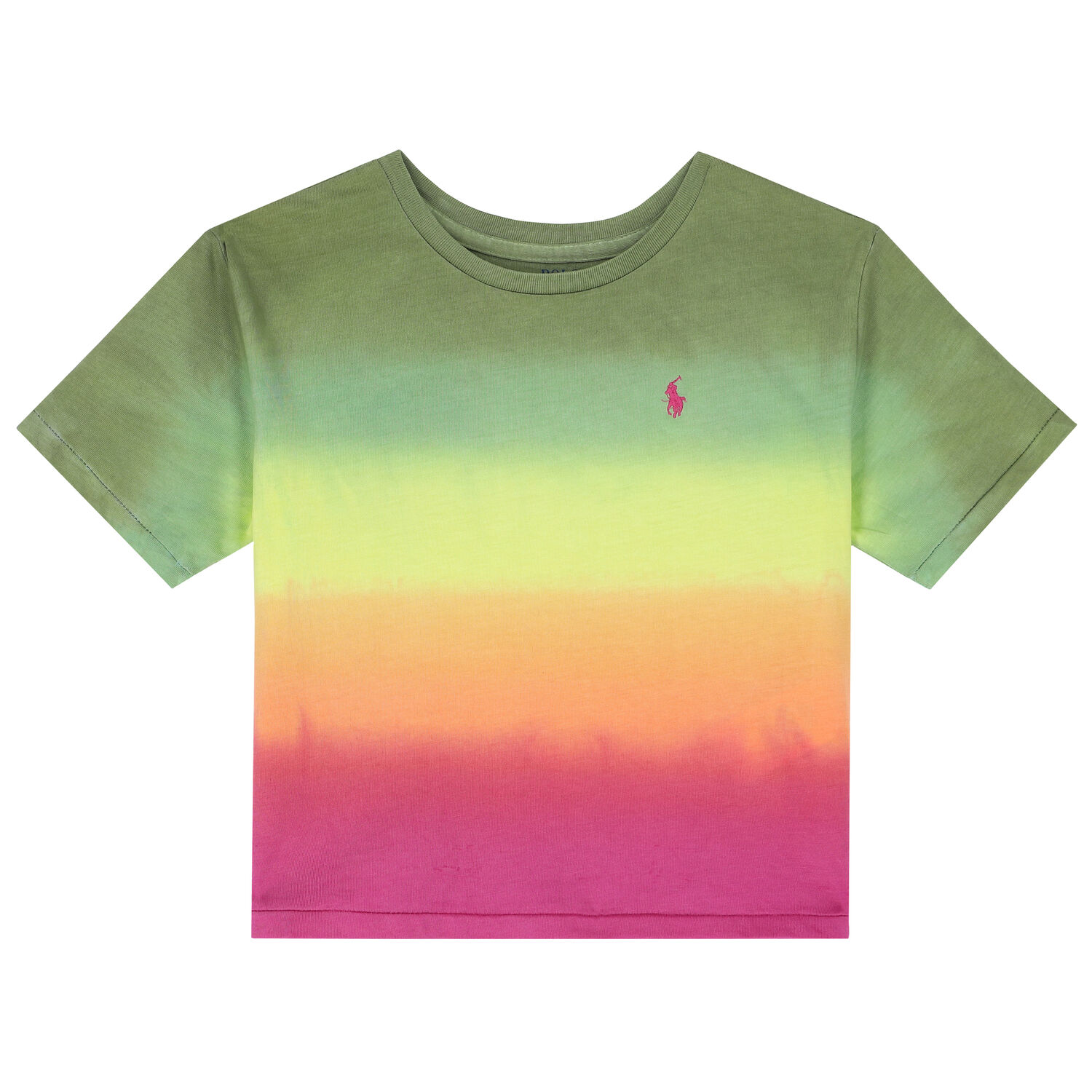 Girls Multi-Colored Logo Tie Dye T-Shirt, 1, hi-res