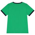 Boys Green Logo T-Shirt, 1, hi-res