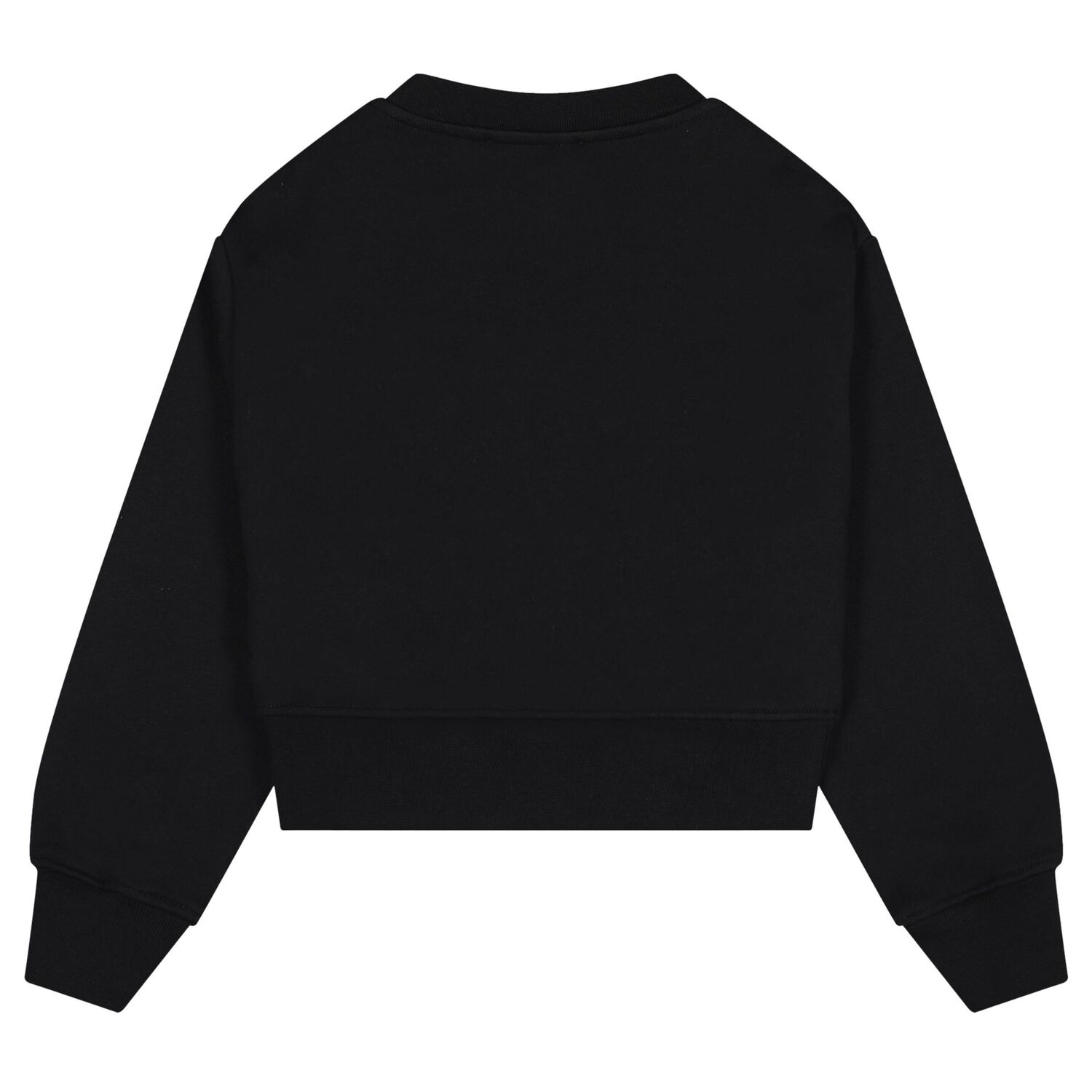 Girls Black & White Logo Sweatshirt, 1, hi-res