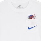 Boys White Logo T-Shirt, 1, hi-res