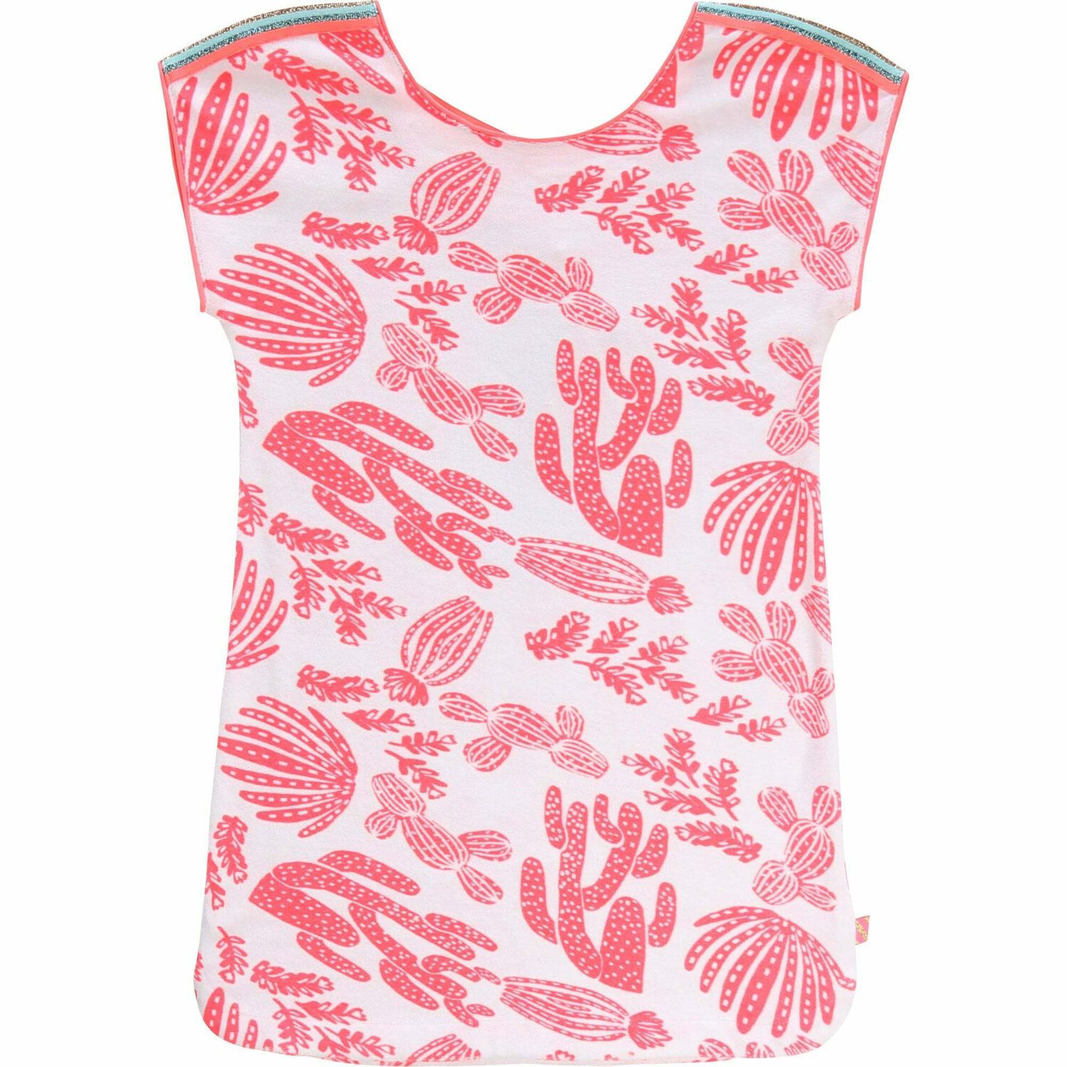 Girls White & Pink dress, 1, hi-res image number null