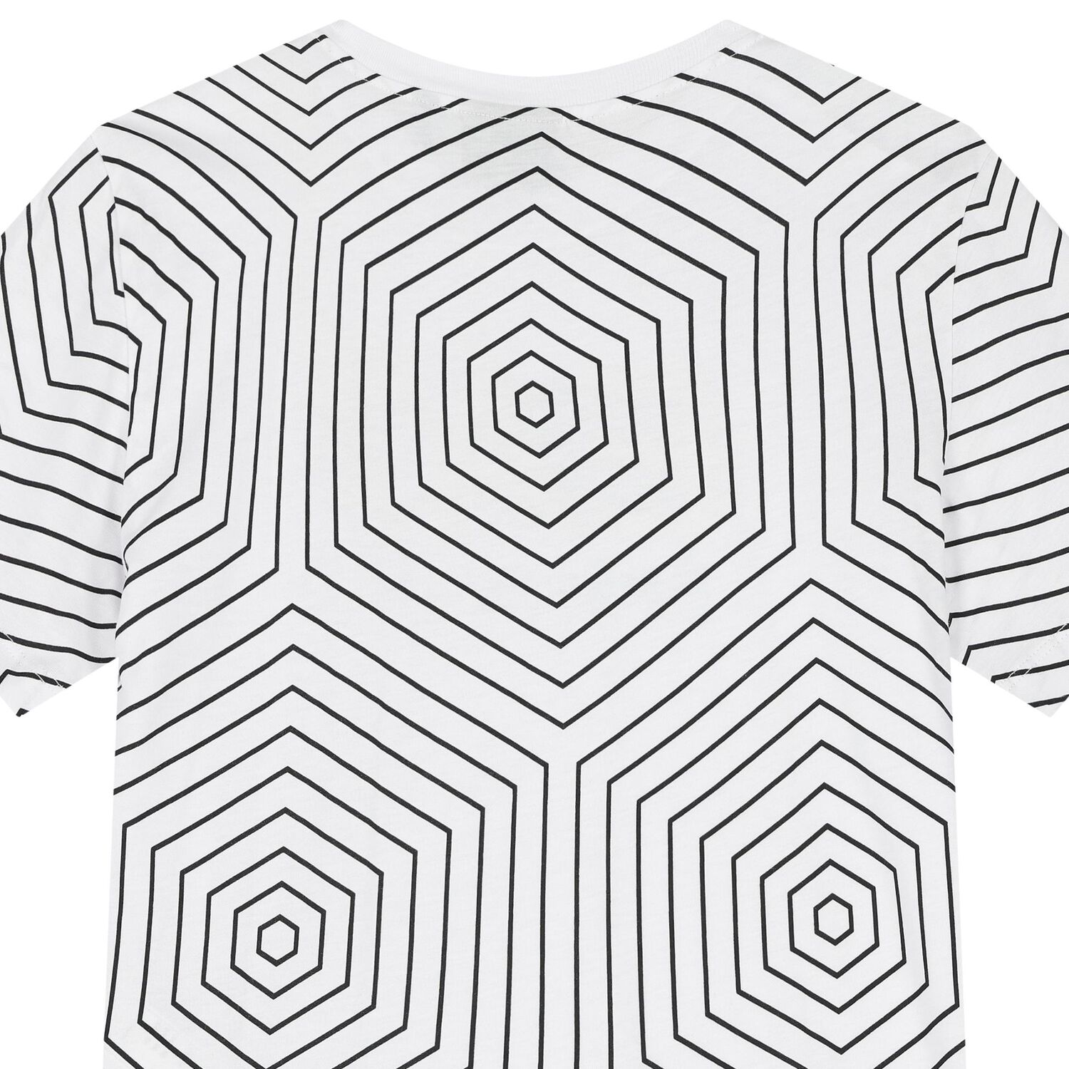 تي شيرت اولاد بالشعار باللون الأبيض, 1, hi-res