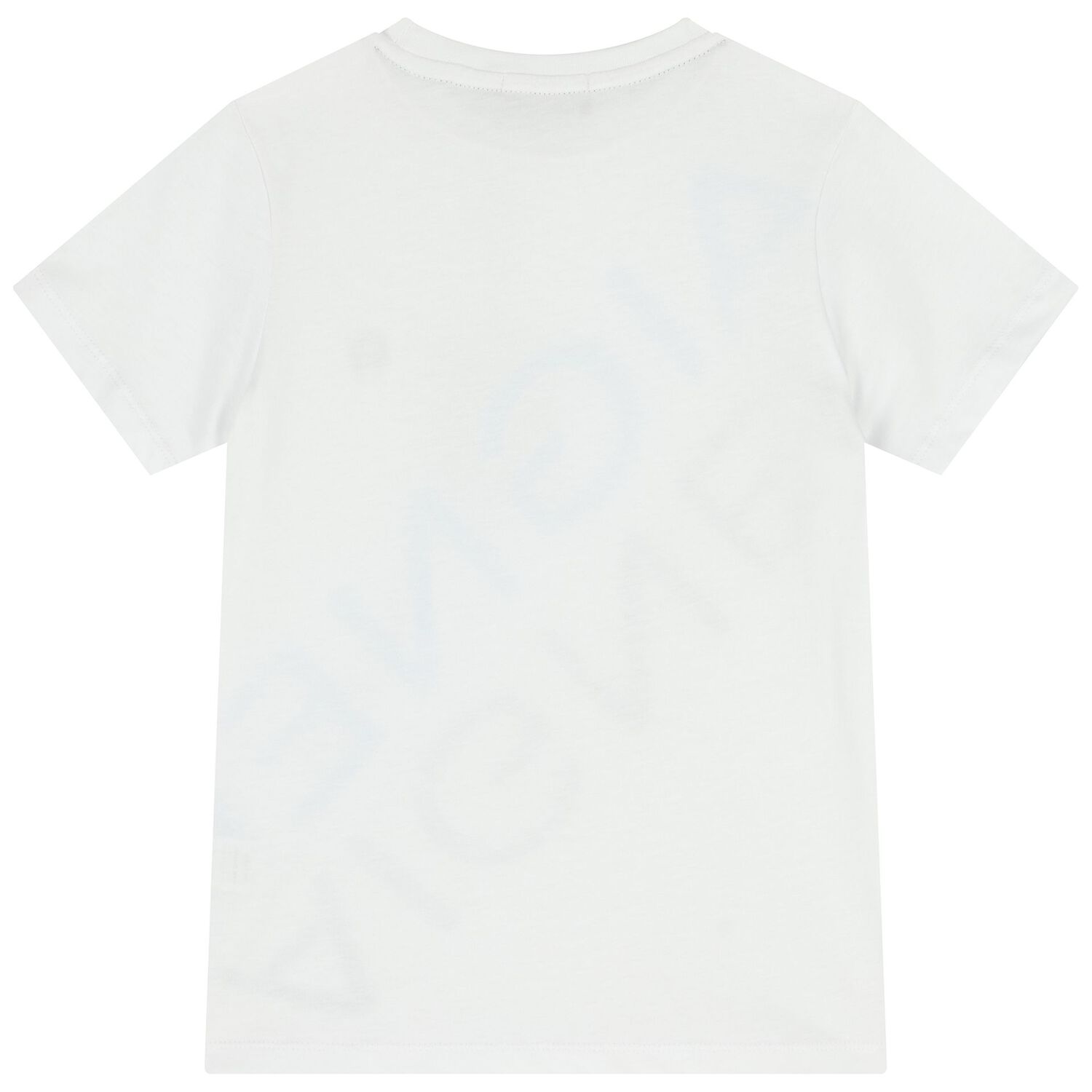 Boys White Logo T-Shirt, 1, hi-res