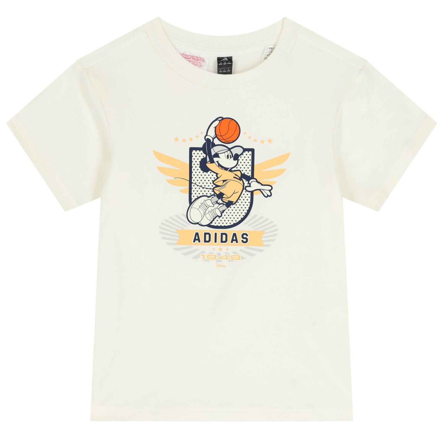 طقم شورتات ديزني للأولاد باللونين العاجي والأزرق الداكن, 1, hi-res