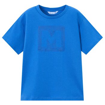 Boys Blue Logo T-Shirt