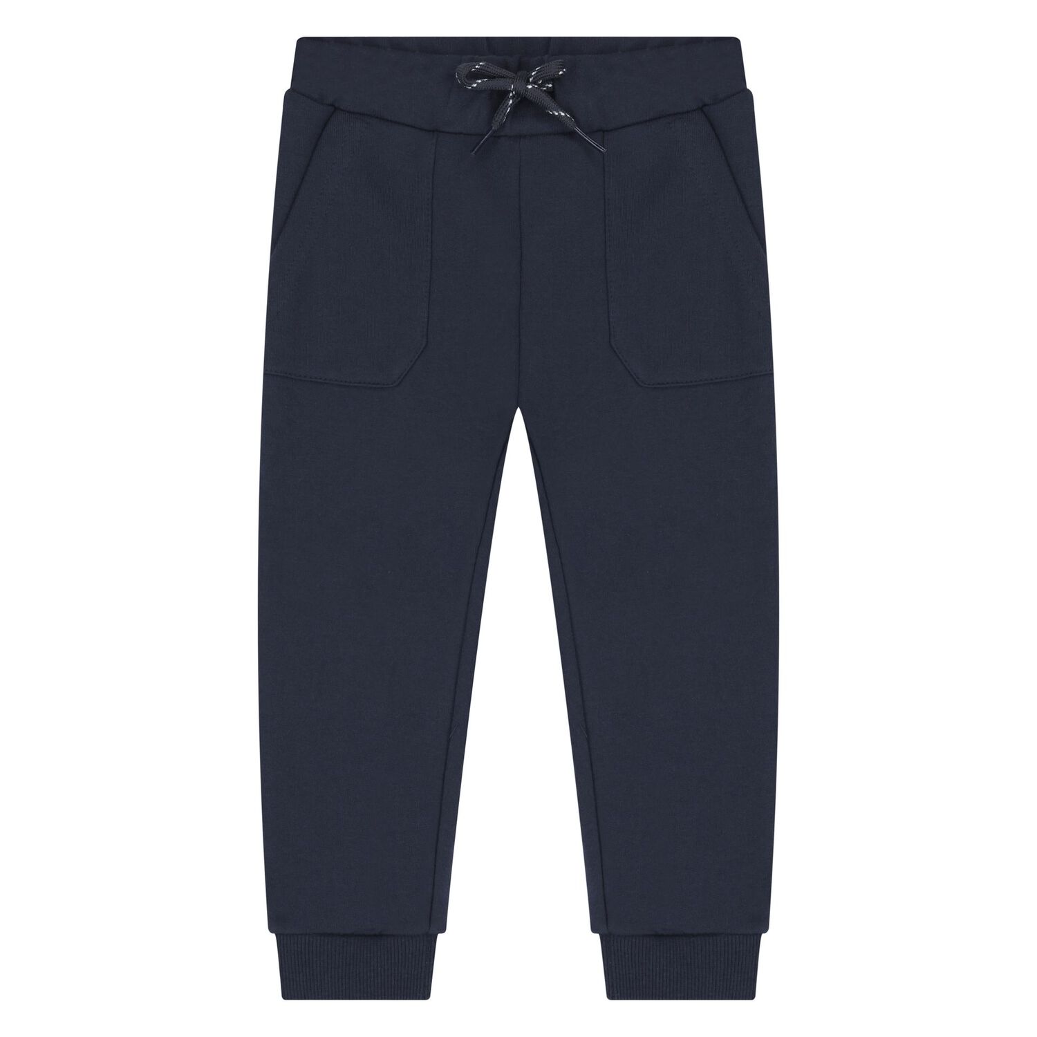 بدلة رياضية من 3 قطع للأولاد الصغار باللونين البيج والأزرق, 2, hi-res