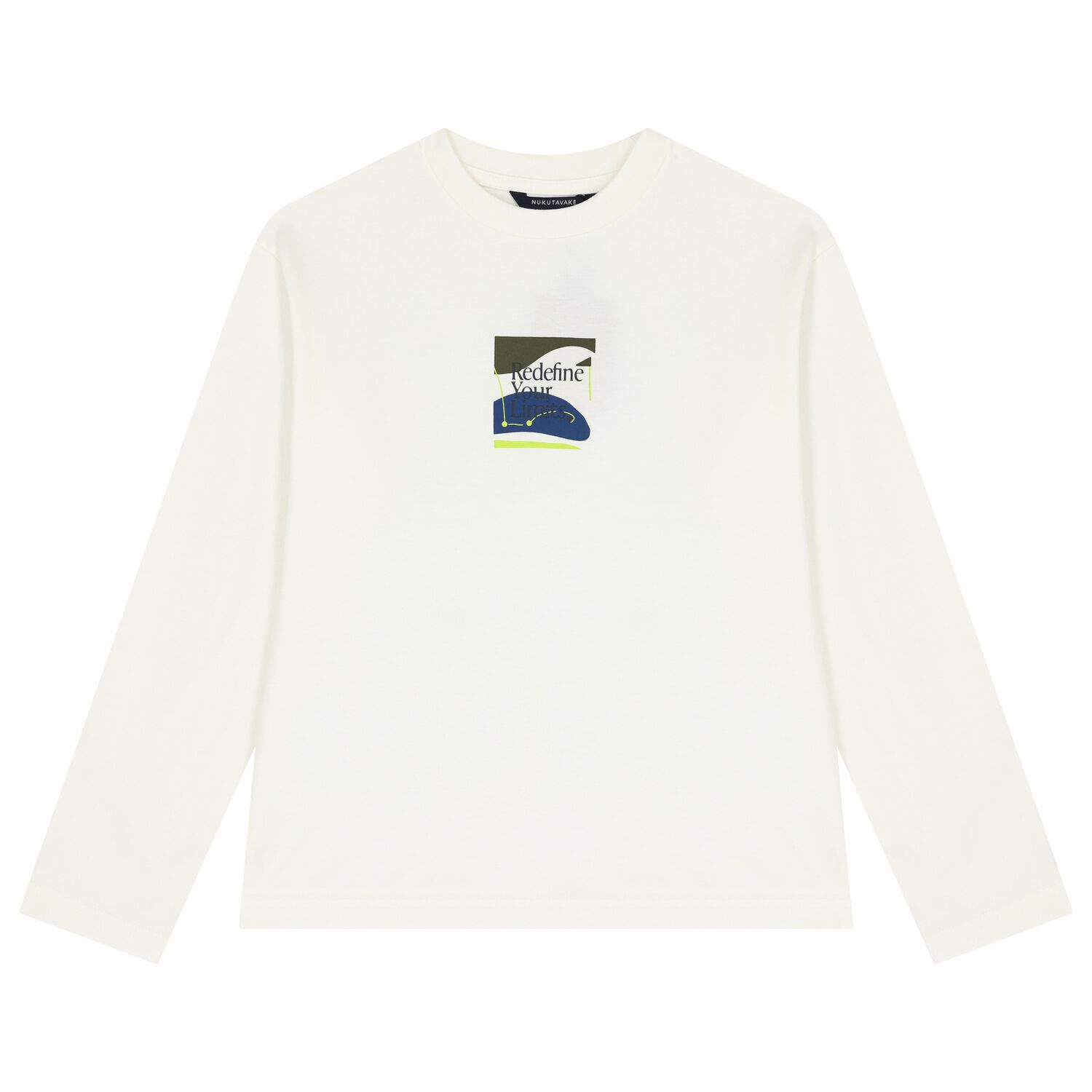 Boys Ivory Long Sleeve Top, 1, hi-res