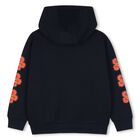 Girls Navy Blue Boke Flower Trouser Set, 1, hi-res