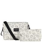 White Ikonik Karl Logo Changing Bag, 1, hi-res