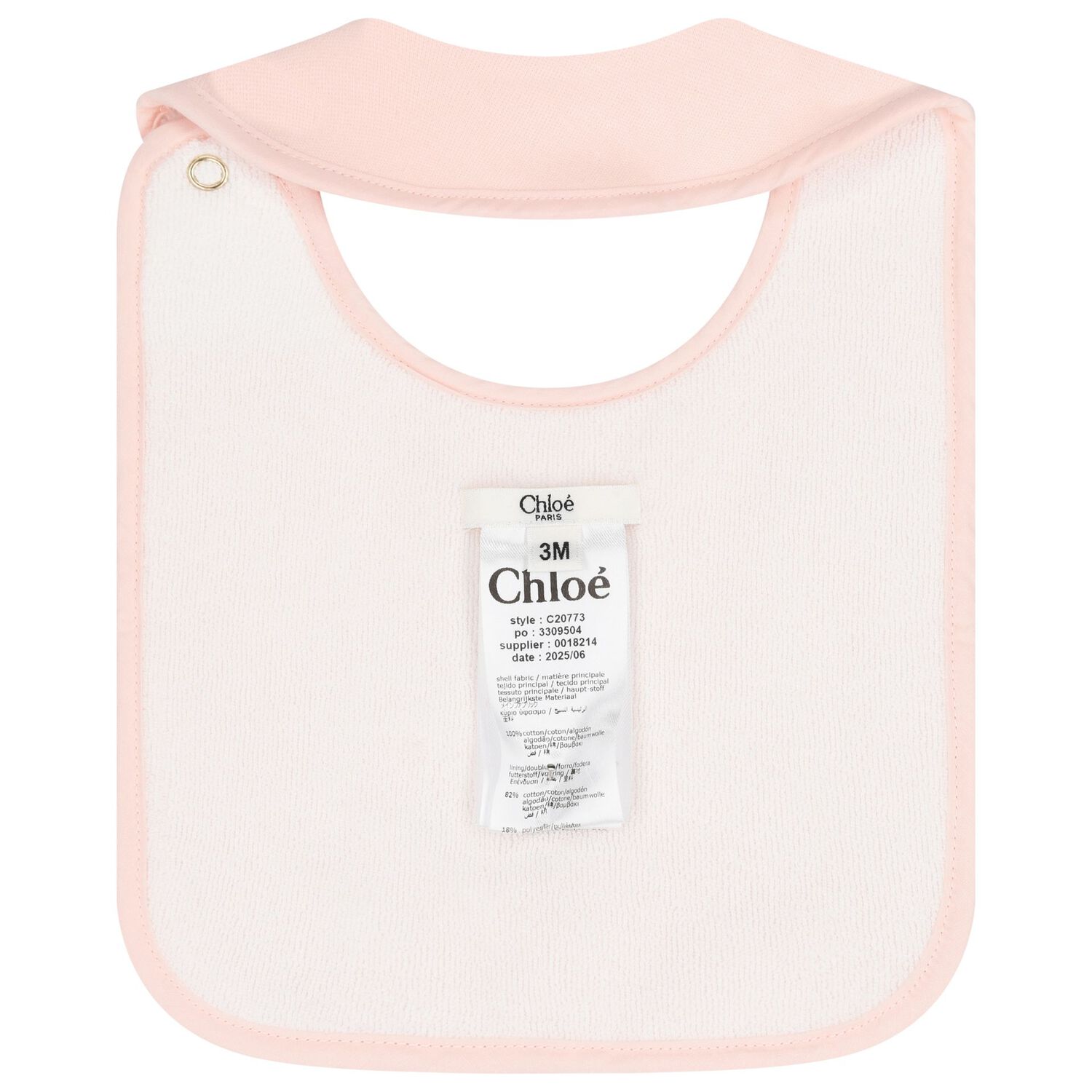 Baby Girls Pink & White Babygrow Gift Set , 2, hi-res