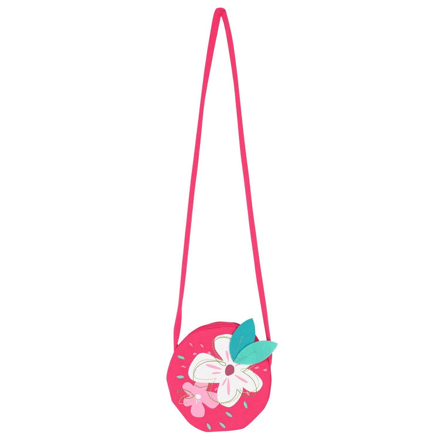 Girls Pink Dress & Bag Set, 1, hi-res