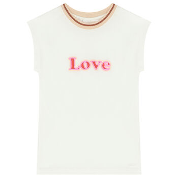 Girls Ivory Top