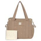 Beige Dots Baby Changing Bag ( 27cm ), 2, hi-res