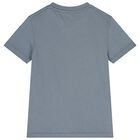 Boys Blue Logo T-Shirt, 1, hi-res