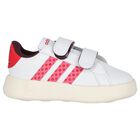 Girls White & Pink Grand Court Bubblecomfy Minnie Trainers, 1, hi-res