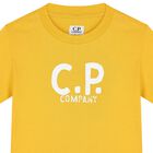 Boys Yellow Logo T-Shirt, 3, hi-res