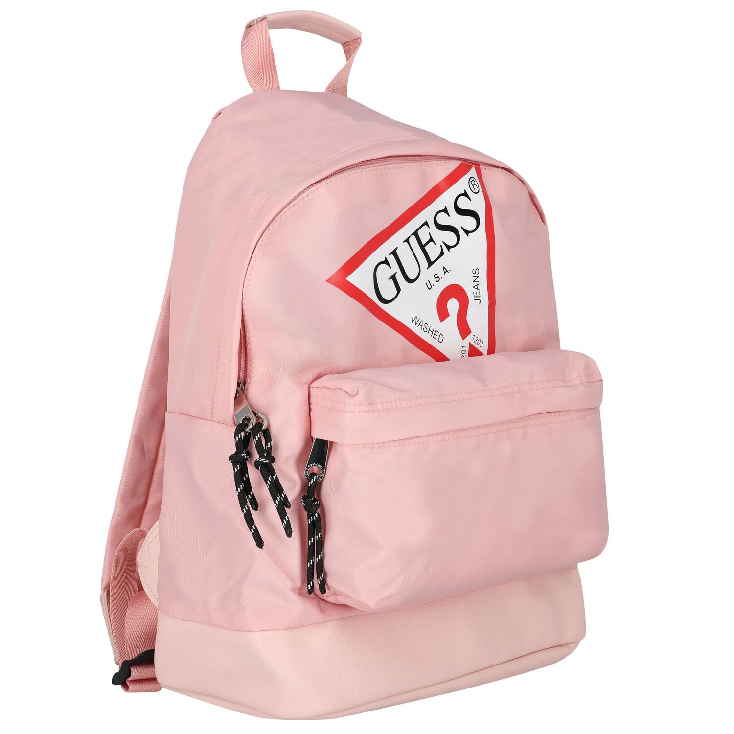 Girls Pink Logo Backpack, 1, hi-res image number null